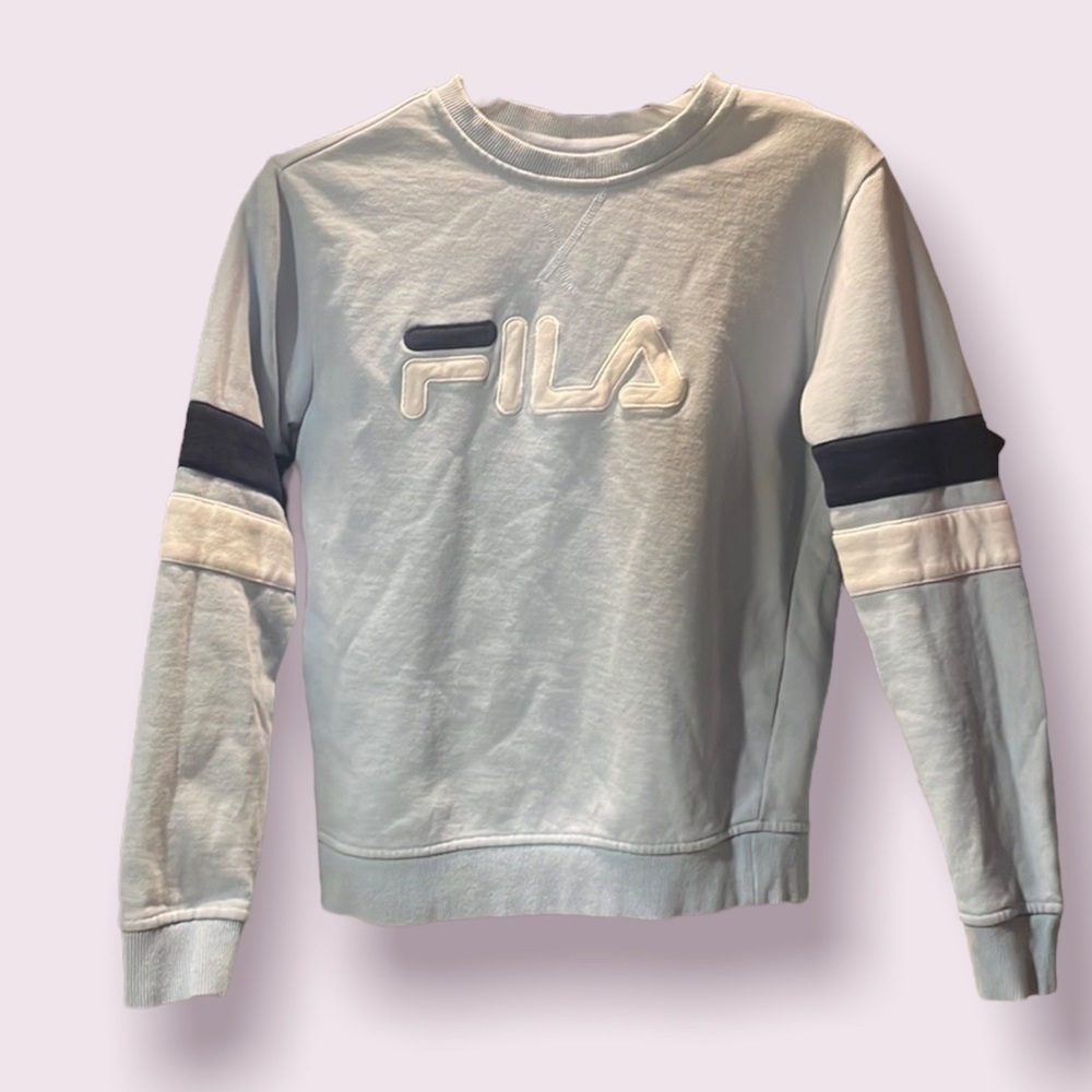 Copy - FILA Light Blue‎ Crewneck